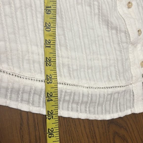 Pilcro White Sleeveless Blouse - Picture 8 of 8